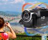 Mini kompakt HD kézi videokamera - Carl Zeiss optikával és forgatható kijelzővel!