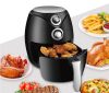 Air Fryer Prémium olaj nélküli fritőz, Fekete - Süss Te is egészségesen +Receptkönyv!