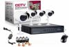 Profi Komplett 4 kamerás Megfigyelő rendszer Vezérlőközponttal - A legjobb megoldás értékeid védelmére, Hihetetlen áron!