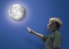 Holdfény hangulatlámpa - 12 különböző holdfázissal, távirányítóval!
