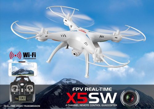 Syma X5SW Livecam Quadrocopter - iOS és Android kompatibilis!