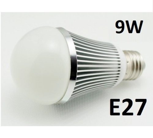 9W - hagyományos - E27 - MF - fém