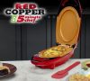 Red Copper 5 Minute Chef - Kétoldalú elektromos sütő
