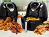 BigChef Digitális kijelzős Air Fryer Prémium olaj nélküli fritőz +Receptkönyv!