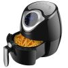 BigChef Digitális kijelzős Air Fryer Prémium olaj nélküli fritőz +Receptkönyv!