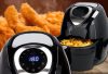 BigChef Digitális kijelzős Air Fryer Prémium olaj nélküli fritőz +Receptkönyv!