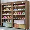 BigHome Perfect Shoe Cabinet - Mobil cipősszekrény - Barna