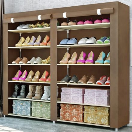 BigHome Perfect Shoe Cabinet - Mobil cipőszekrény - Barna