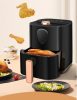 3 Literes AirFryer olaj nélküli fritőz - Fekete