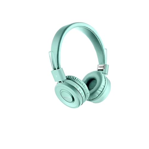Bluetooth Összecsukható Fejhallgató - Zöld színben