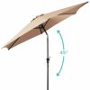 Dönthető, extra nagy, 2,7 m-es napernyő