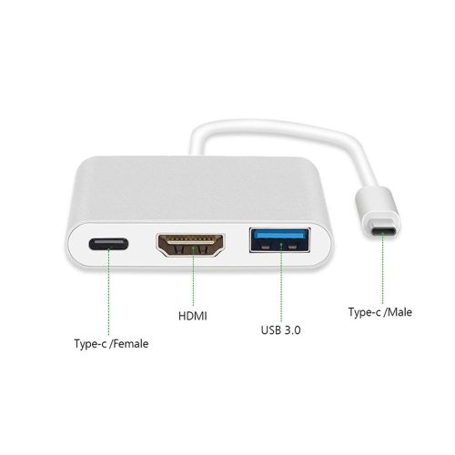 Type-C <> USB 3.0, HDMI adapter