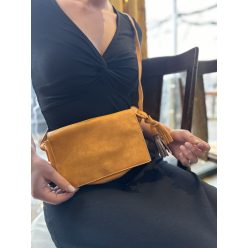 Női Crossbody táska - Sárga