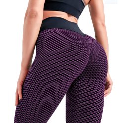   Női leggings több méretben, igazán kényelmes - Lila - XL