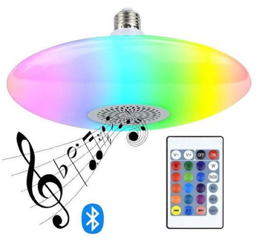 Hangszórós RGB UFO Lámpa távirányítóval!
